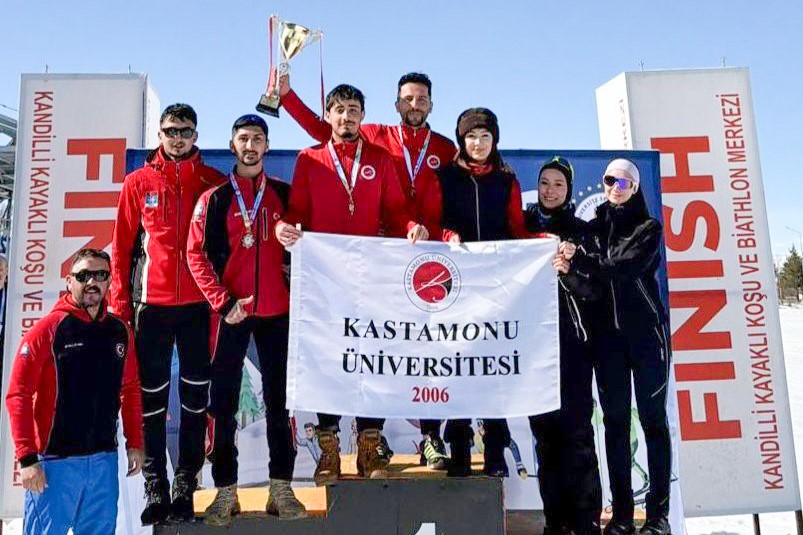Kastamonu Üniversitesi, Kış Spor Oyunları’nda Türkiye ikincisi oldu
