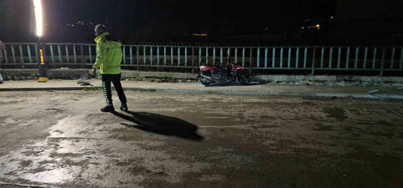 Kastamonu’da iki motosiklet çarpıştı: 2 yaralı
