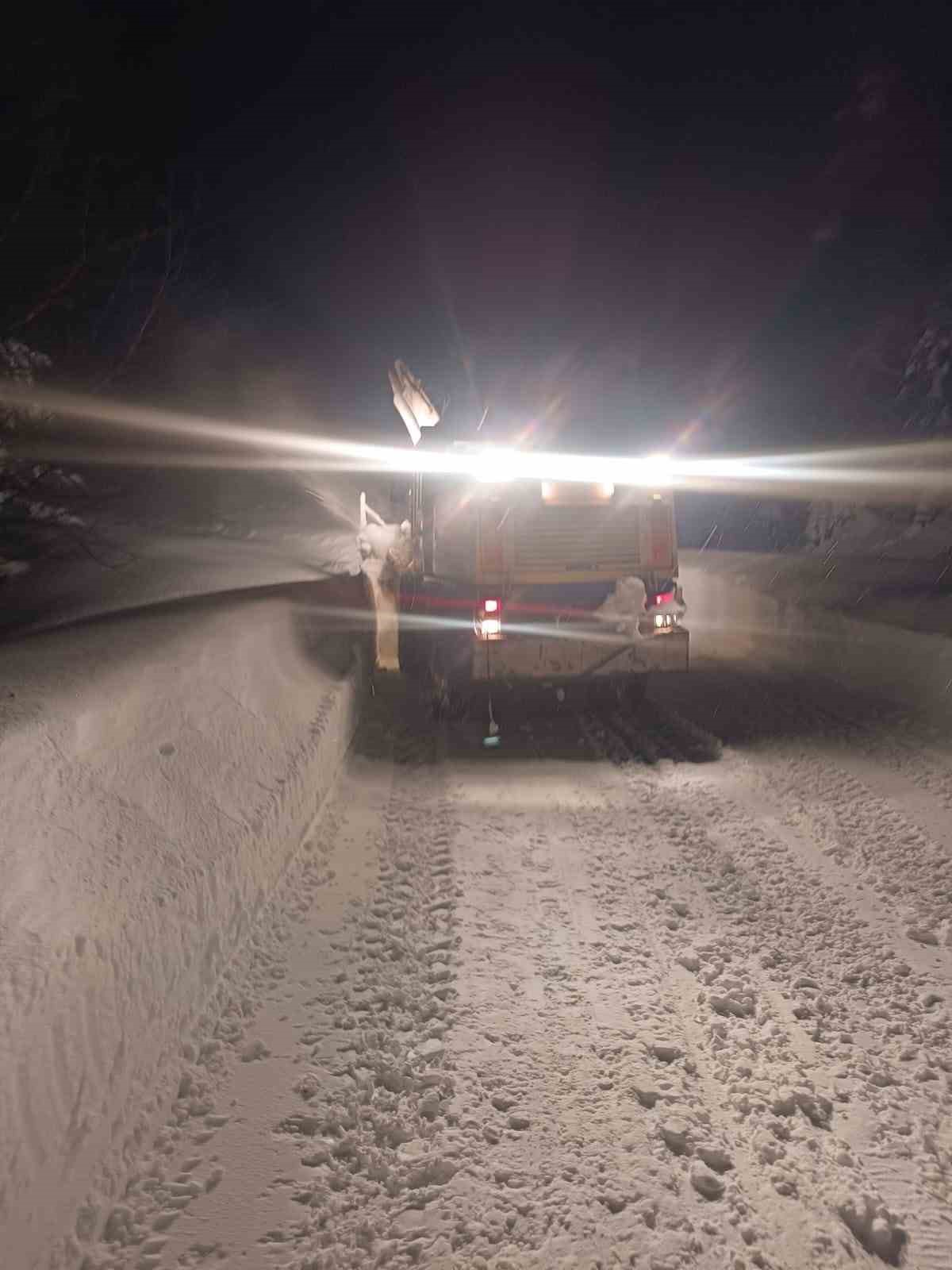 Kastamonu’da kapalı köy yolu sayısı 377’ye düştü
