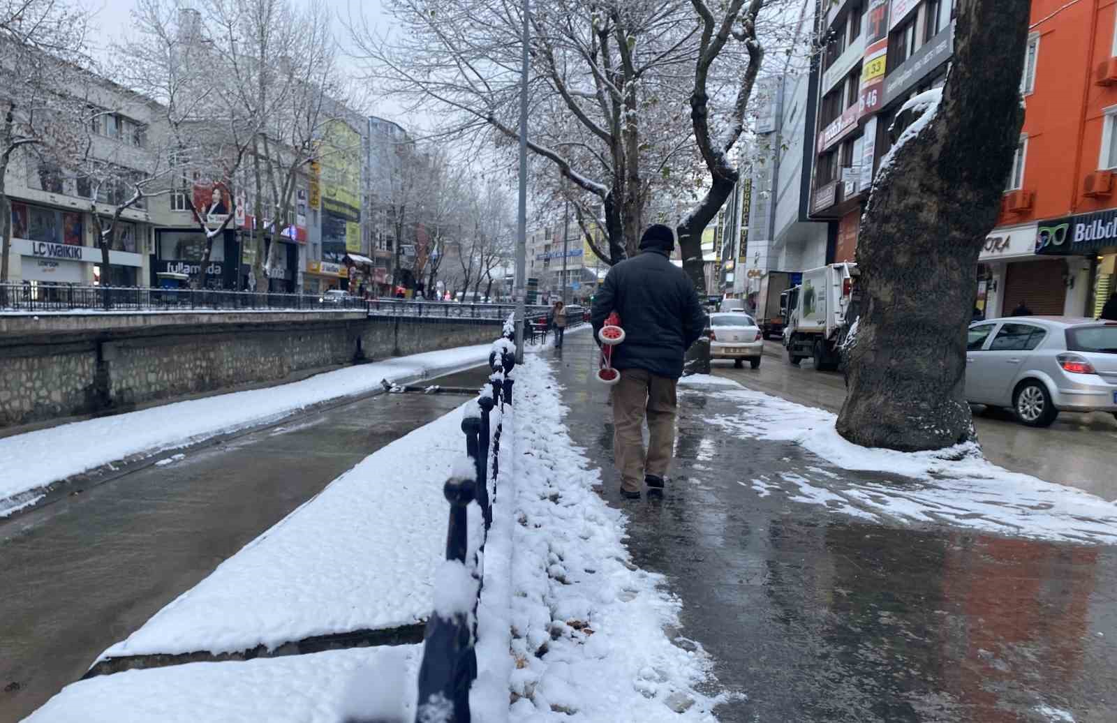 Kastamonu’da kar yağışı etkili oldu

