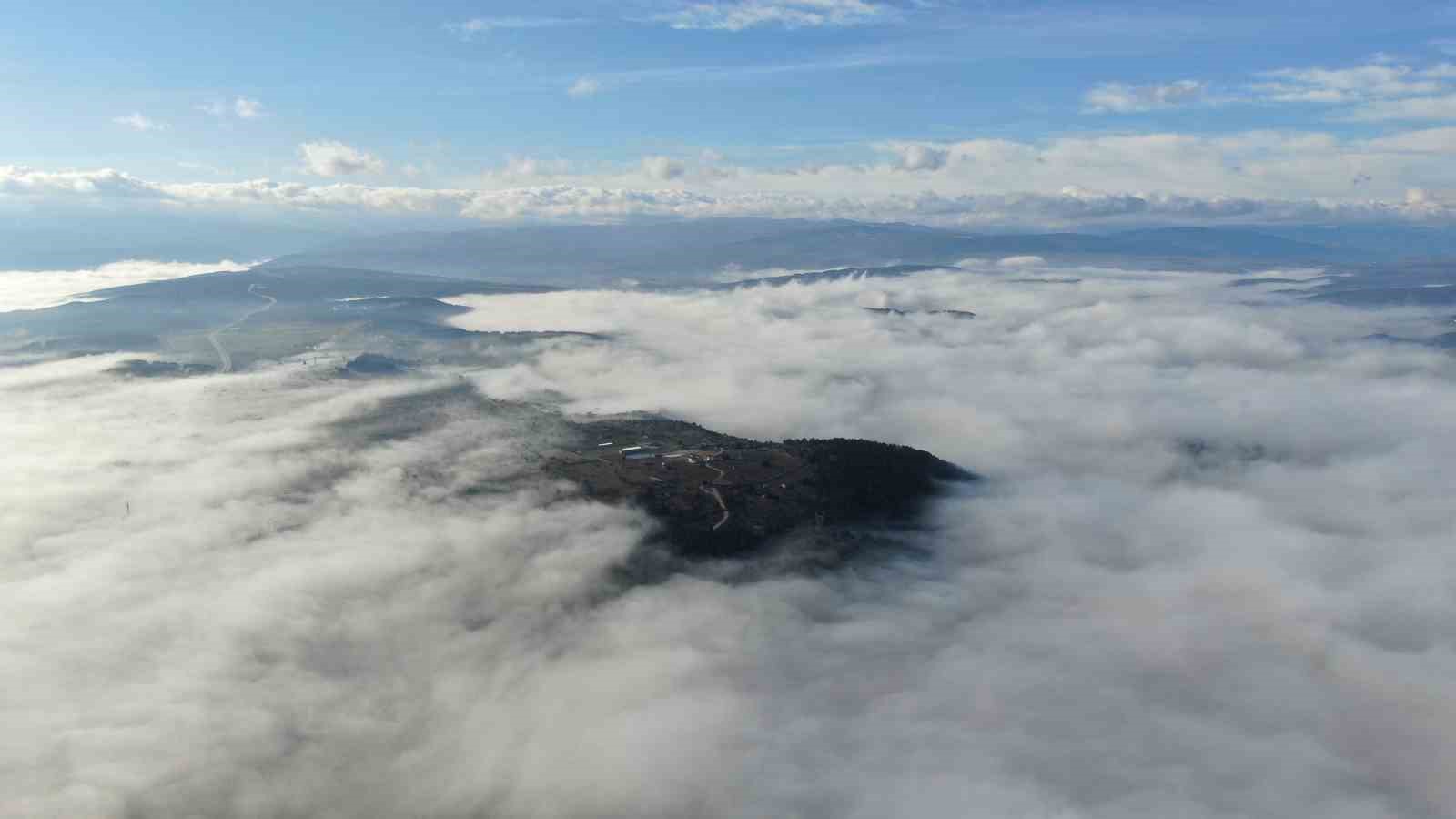 Kastamonu’da sis denizi görsel şölen sundu
