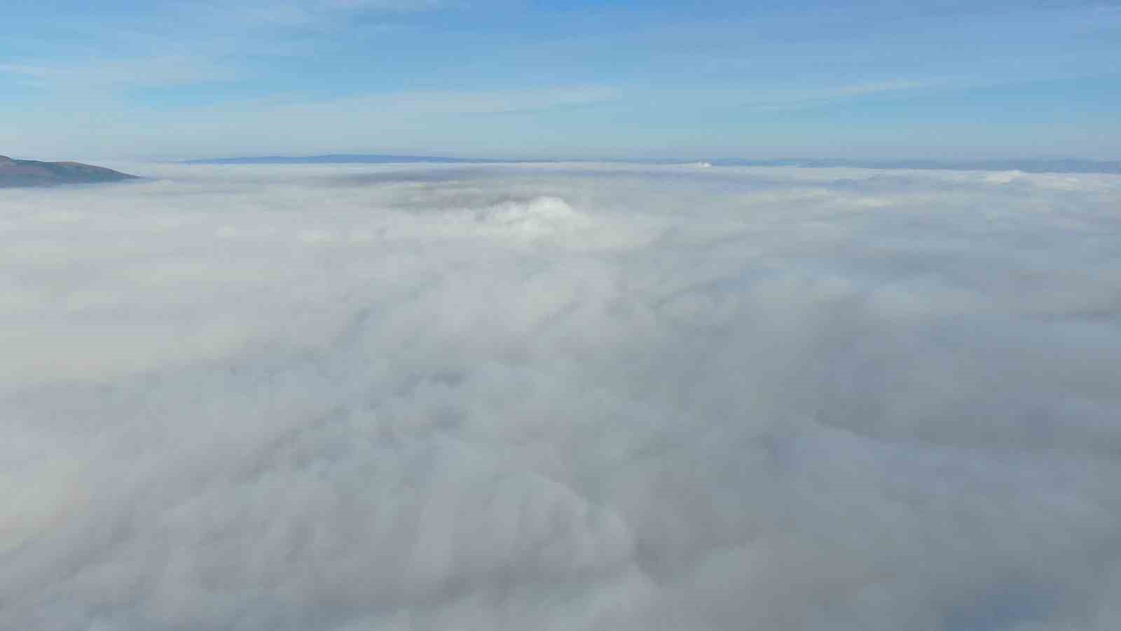 Kastamonu’da sis denizi görsel şölen sundu
