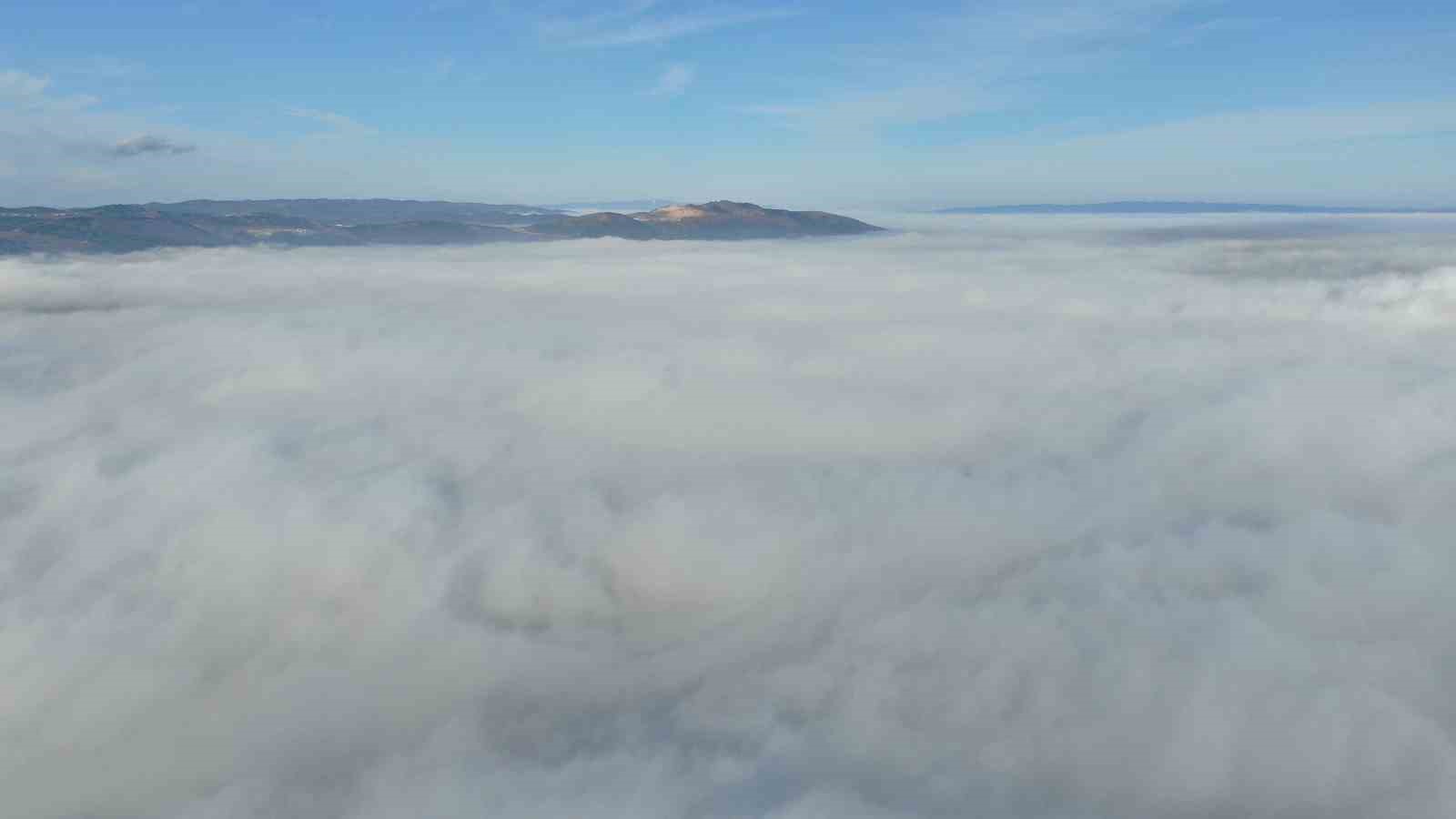 Kastamonu’da sis denizi görsel şölen sundu
