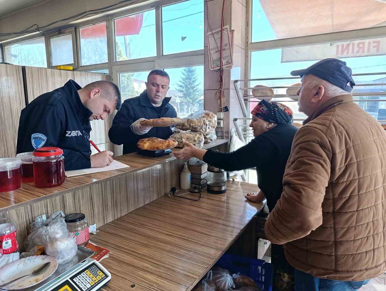 Kastamonu’da unlu mamullerde gramaj ve hijyen kontrolü yapıldı
