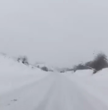 Kastamonu’da yüksek rakımlı bölgelerde kar yağışı etkili oluyor
