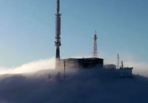 Kavaklıdere beyaza büründü
