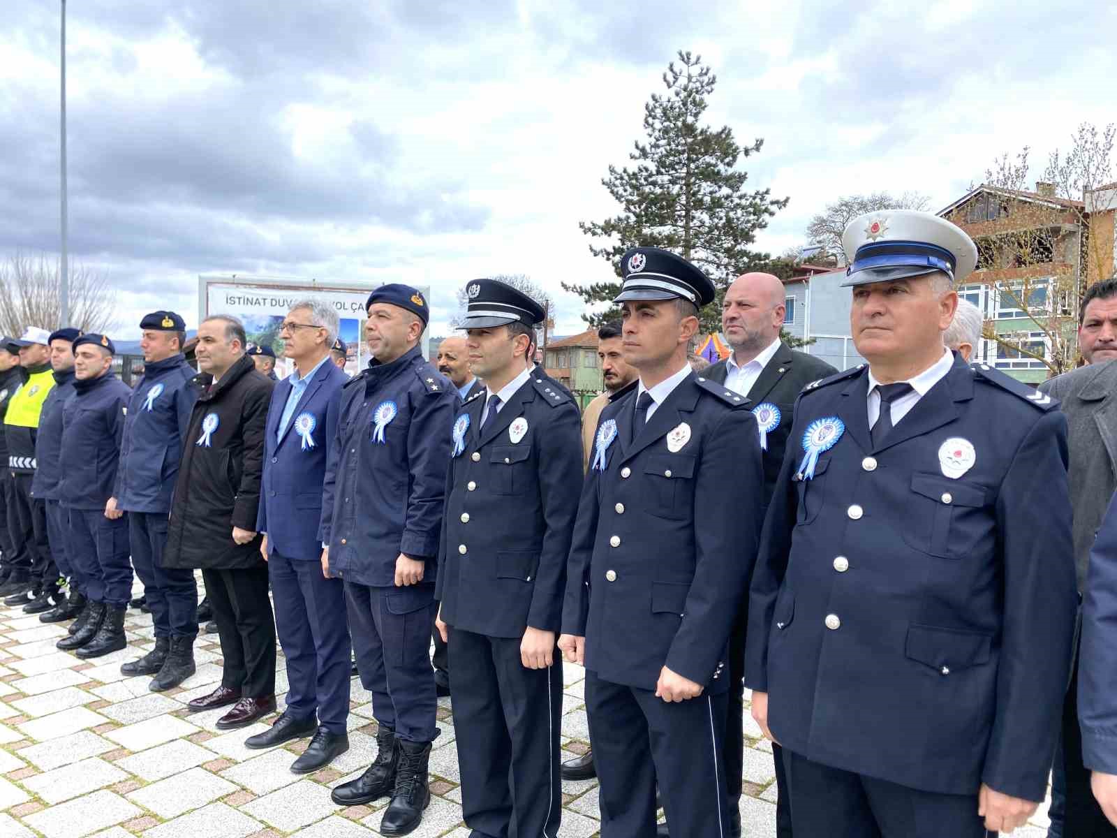 Kavak’ta Polis Haftası töreni
