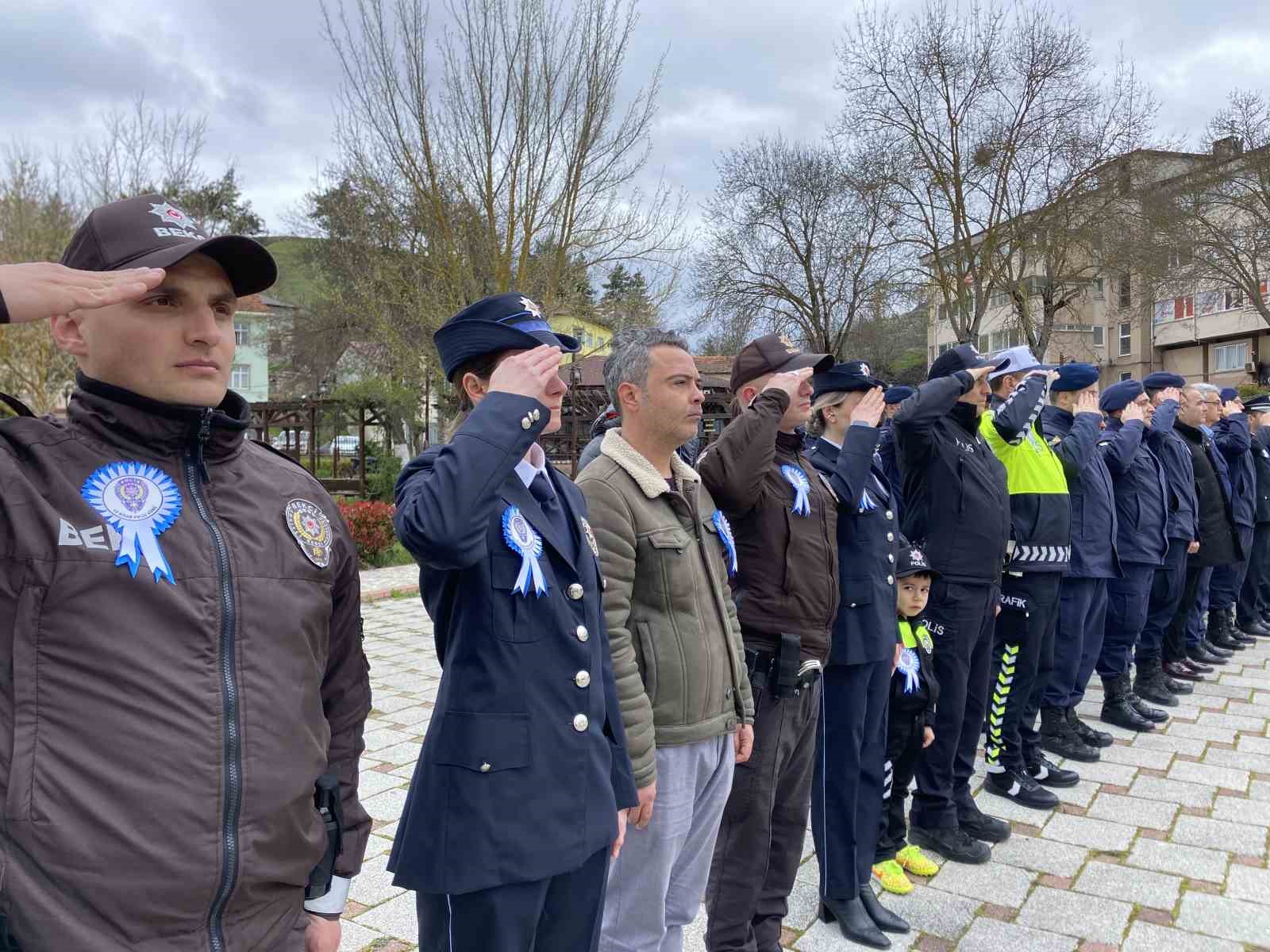 Kavak’ta Polis Haftası töreni
