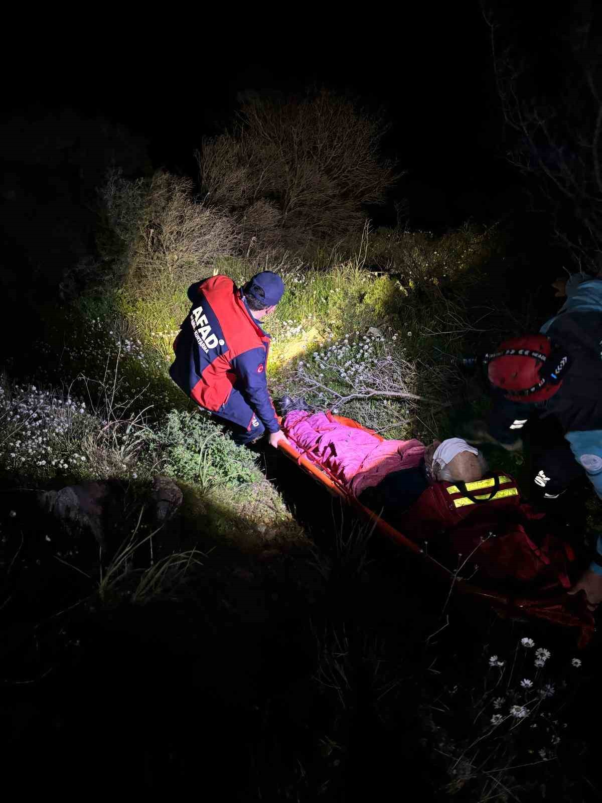 Kaybolan Alzheimer hastası yaşlı adam termal kameralı dronla bulundu
