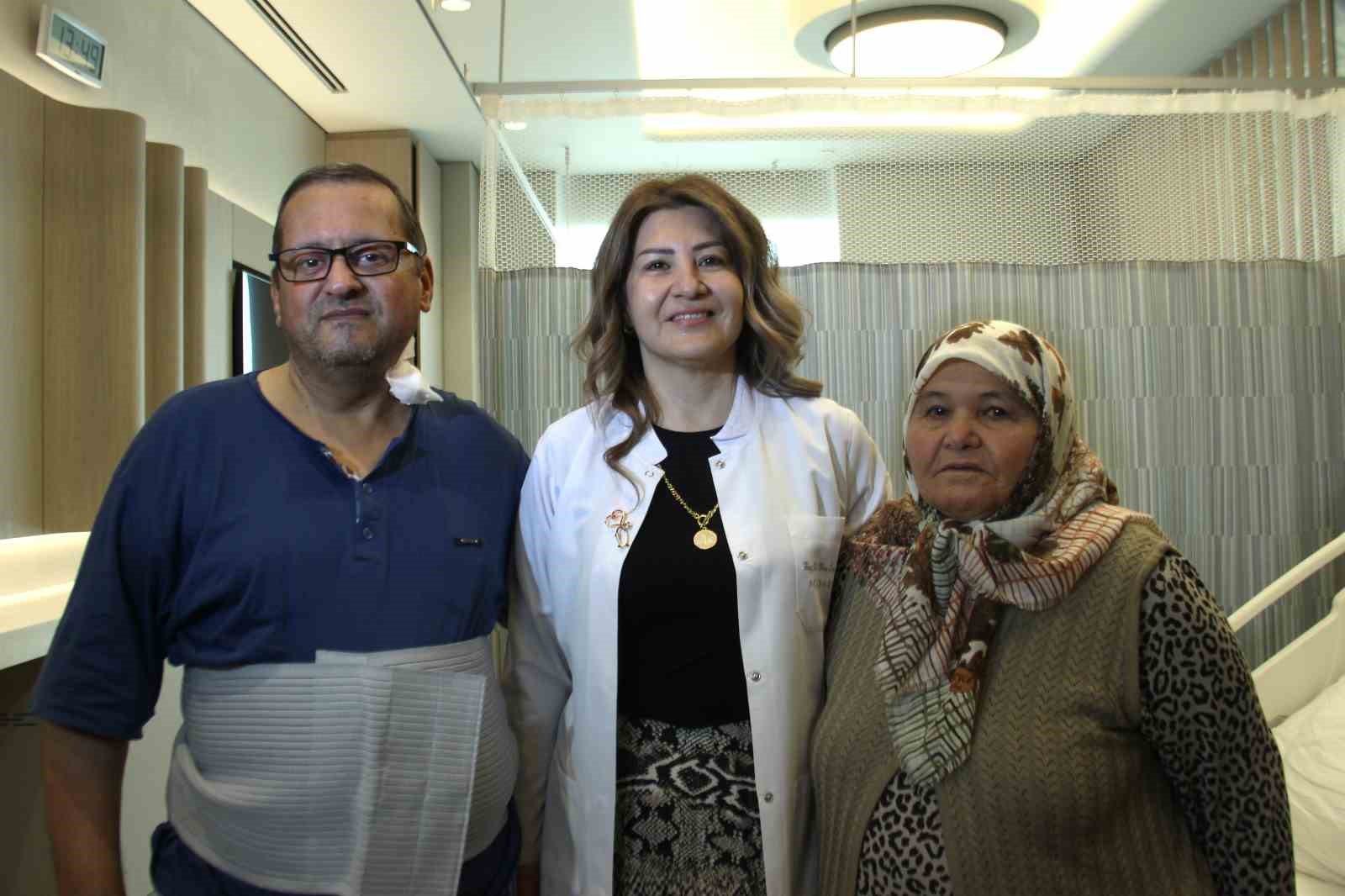 Kayınvalide damadına can olmak için böbreğini bağışladı
