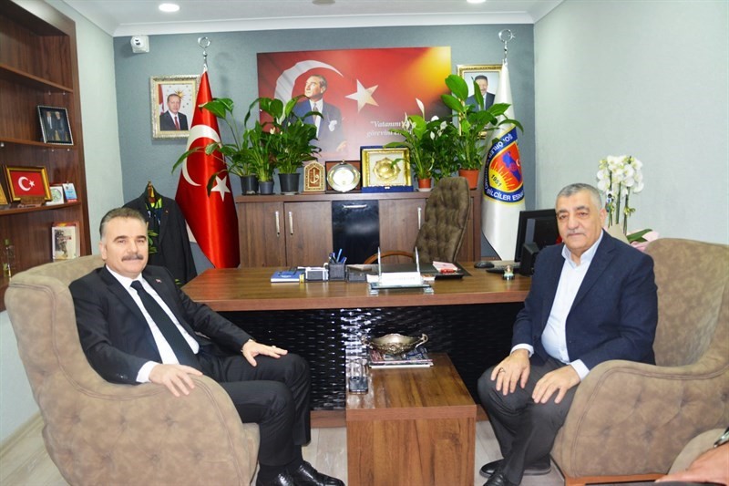 Kaymakam Ahmet Odabaş’tan esnaf ve meslek odalarına ziyaret
