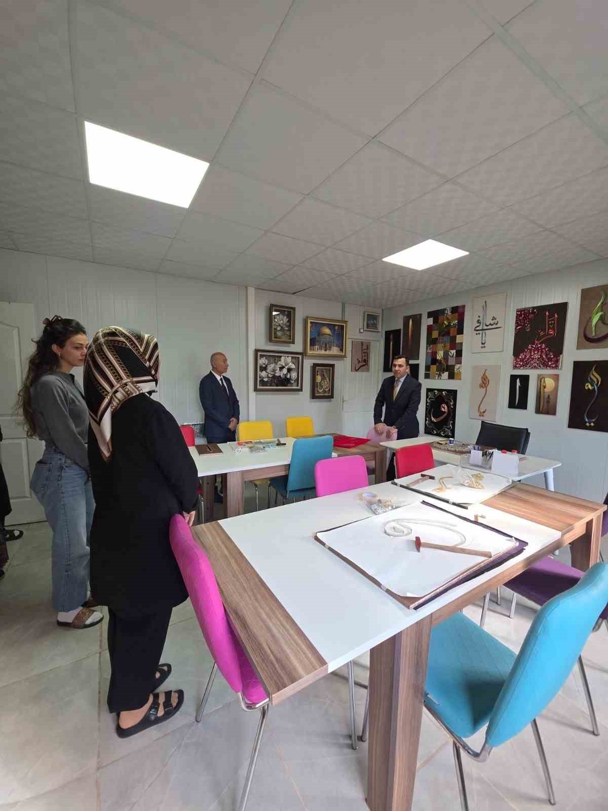 Kaymakam Algın’dan ADEM’e ziyaret
