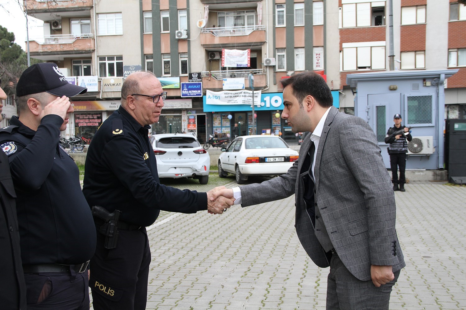 Kaymakam Altuntaş’tan kurumlara bayram ziyareti
