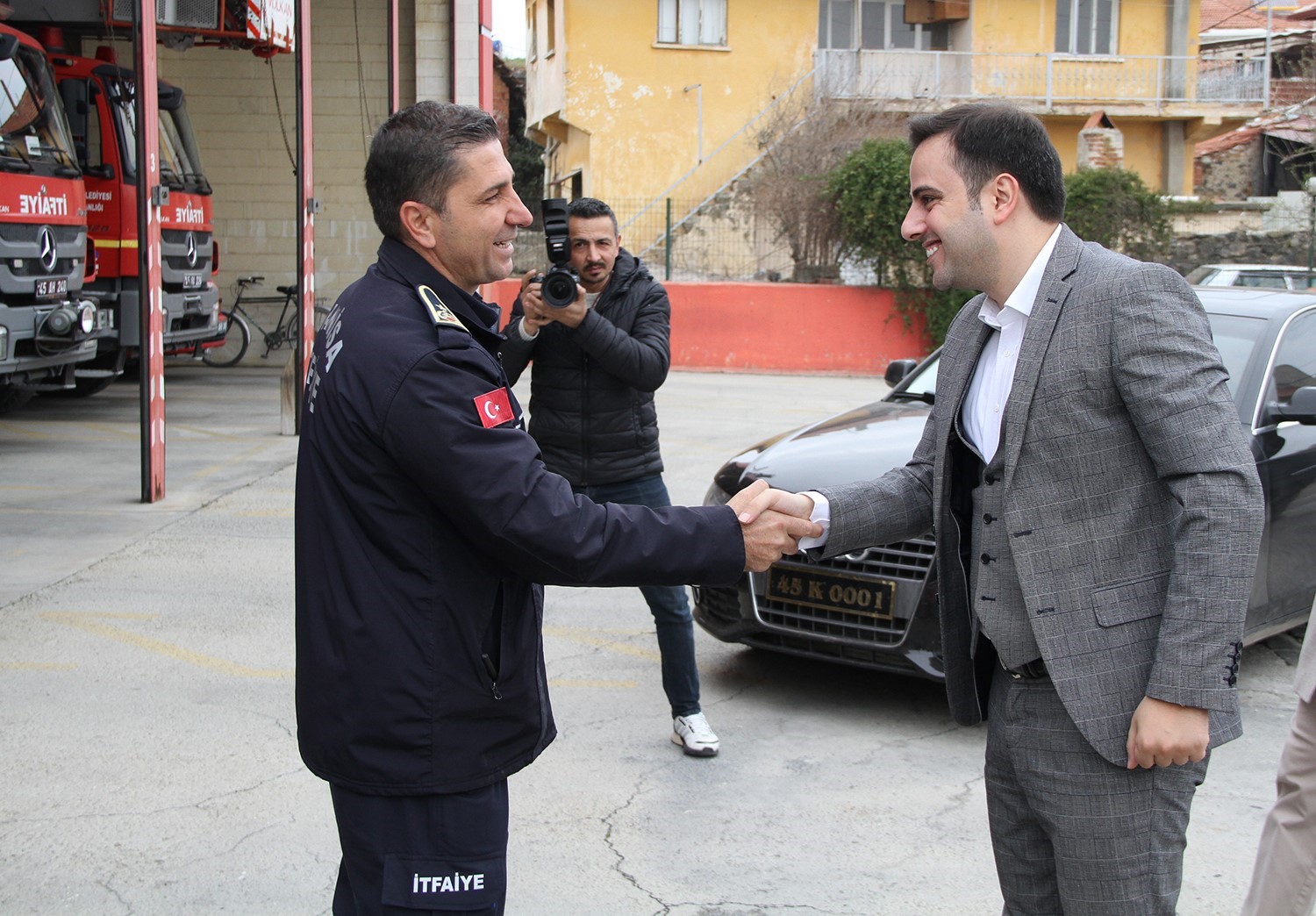 Kaymakam Altuntaş’tan kurumlara bayram ziyareti
