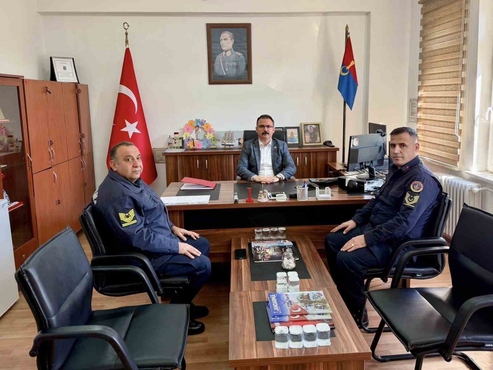 Kaymakam Ateş, İlçe Jandarma personeliyle buluştu

