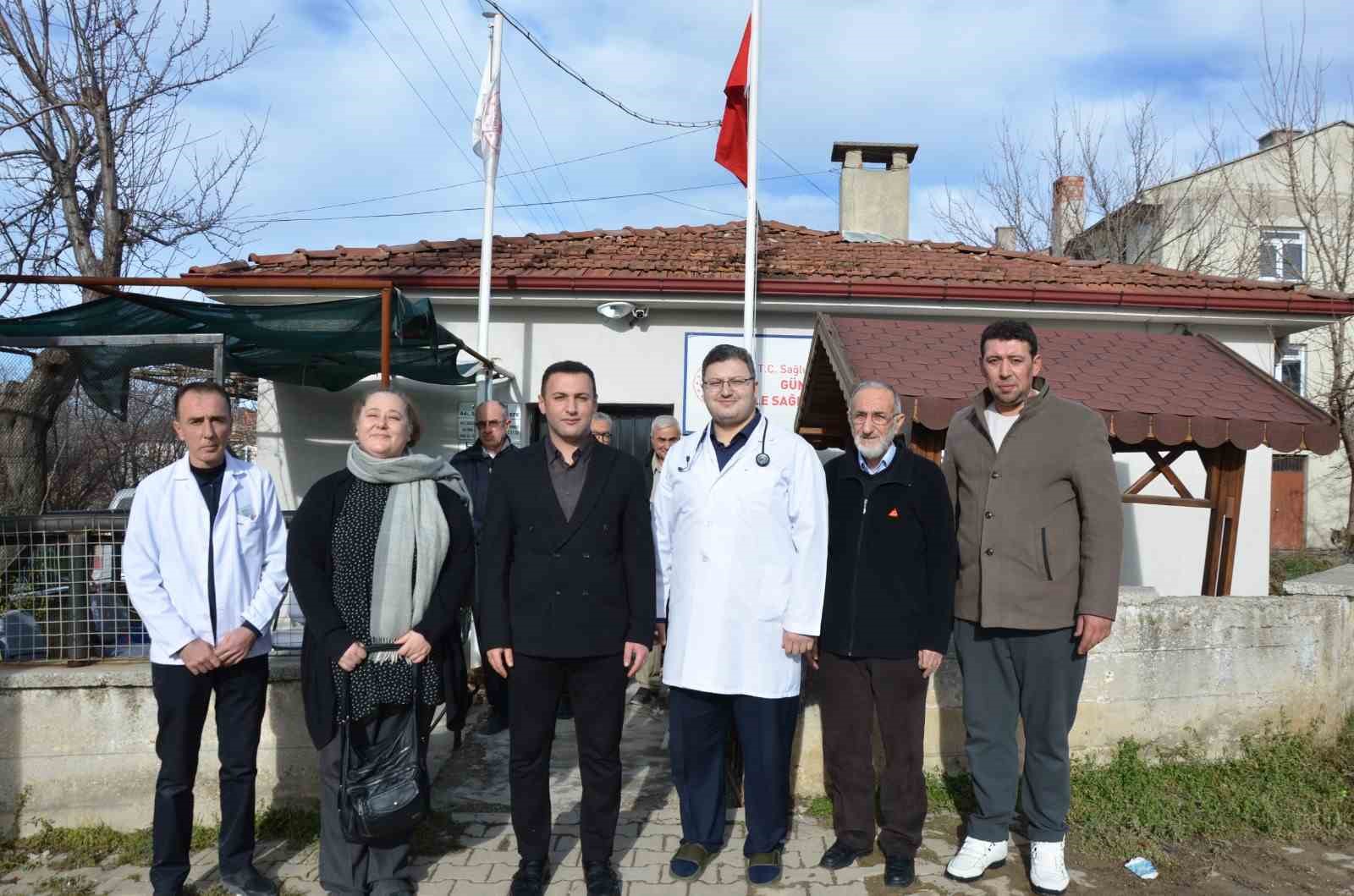 Kaymakam Başkapan, Günlüce’de kurum çalışanları ve vatandaşlarla bir araya geldi
