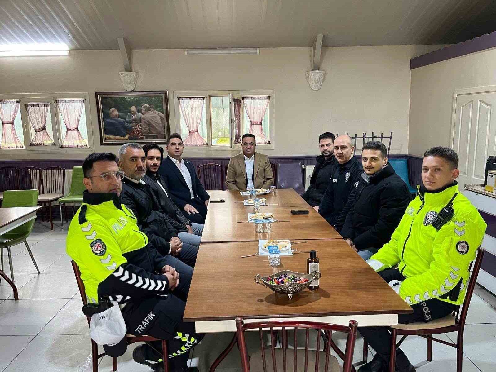 Kaymakam Dalak bayramda görev başındaki kamu personelini unutmadı
