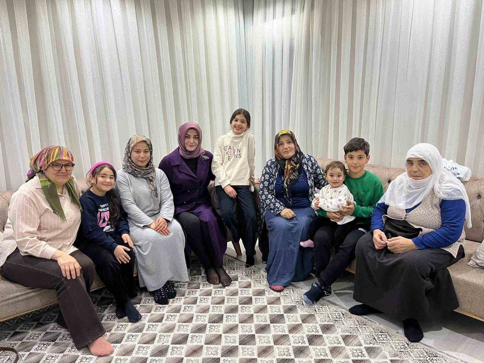 Kaymakam Dalak ve eşinden ramazan ziyaretleri
