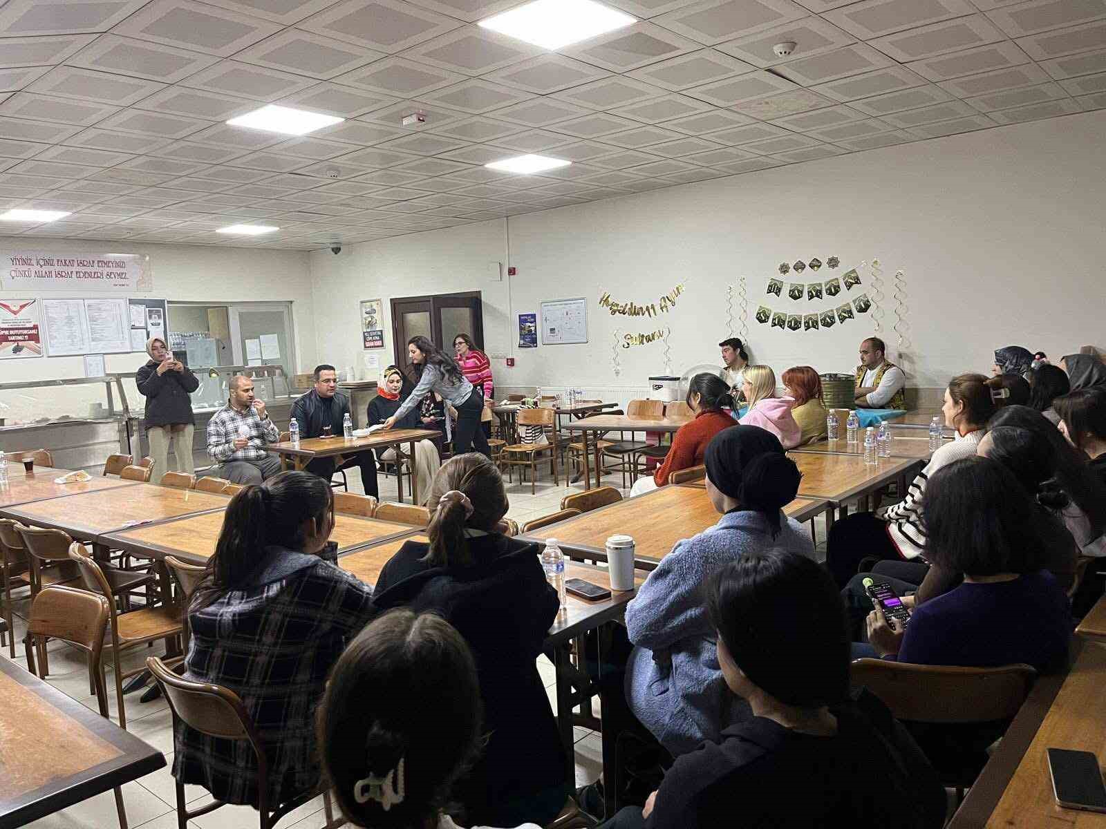 Kaymakam Dalak’tan KYK Kız Yurdu’nda iftar buluşması
