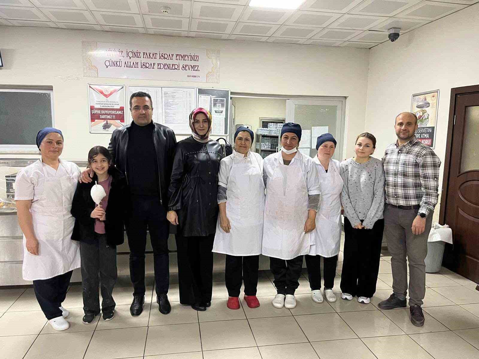 Kaymakam Dalak’tan KYK Kız Yurdu’nda iftar buluşması
