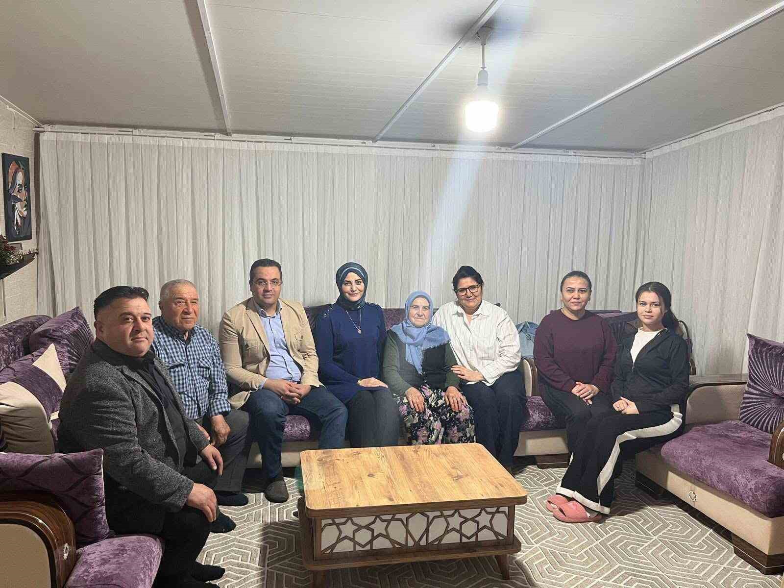 Kaymakam Dalak’tan şehit annesi ve Kıbrıs gazisine vefa
