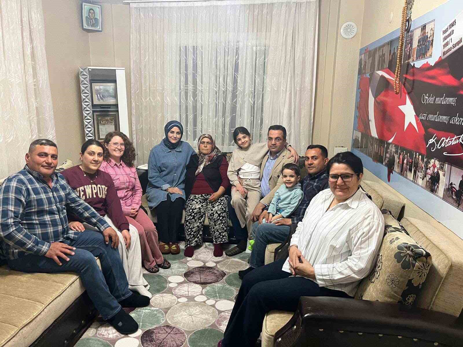 Kaymakam Dalak’tan şehit annesi ve Kıbrıs gazisine vefa
