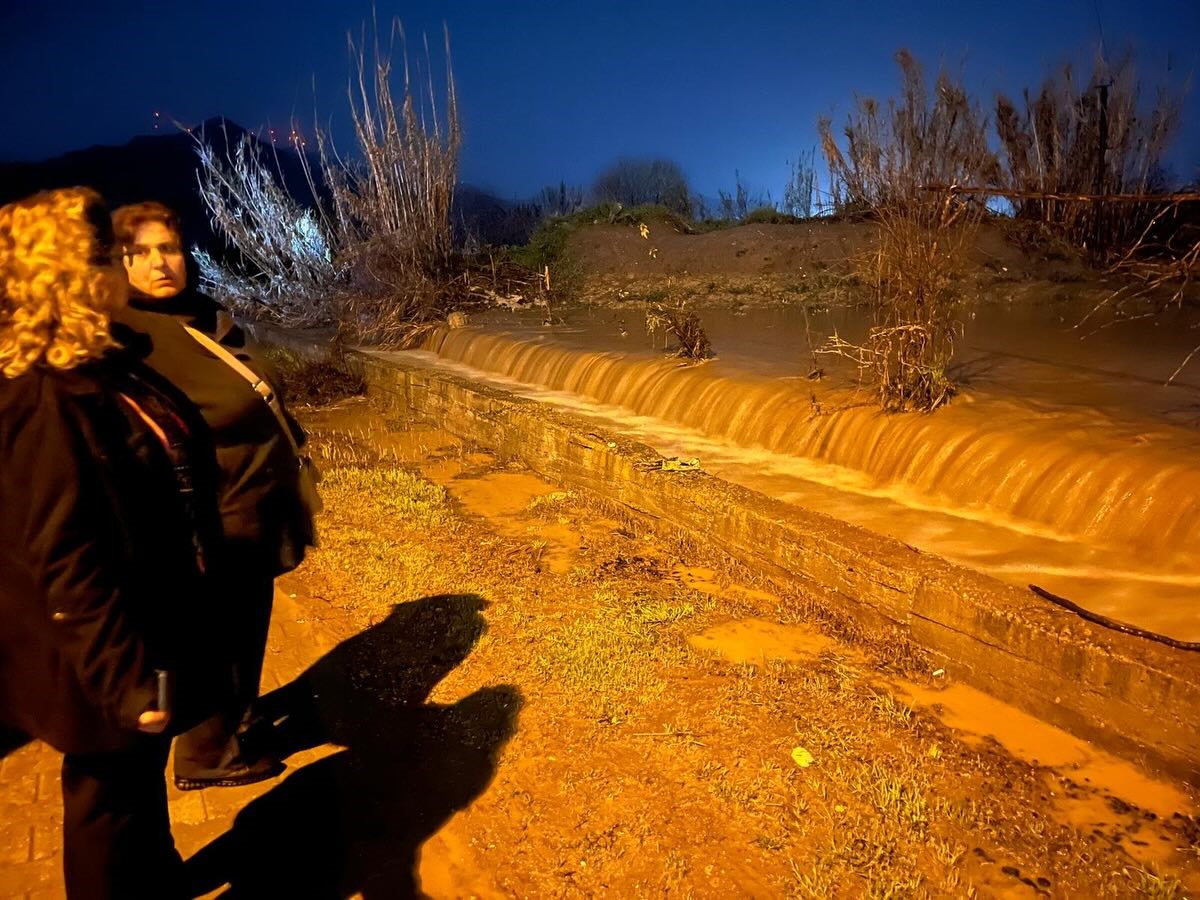 Kaymakam Doğru yağış sonrası vatandaşların yanında
