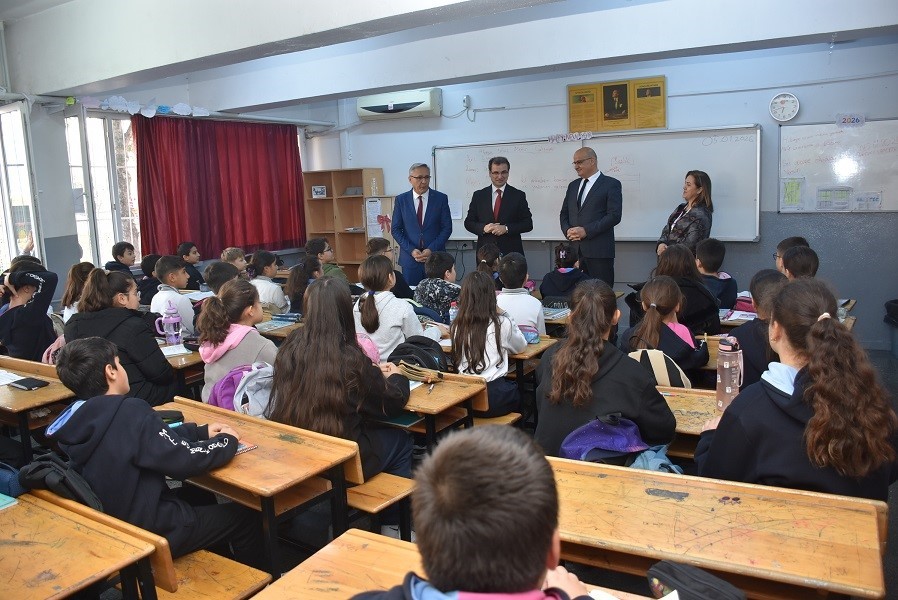 Kaymakam Güldoğan’dan okullarda yerinde inceleme
