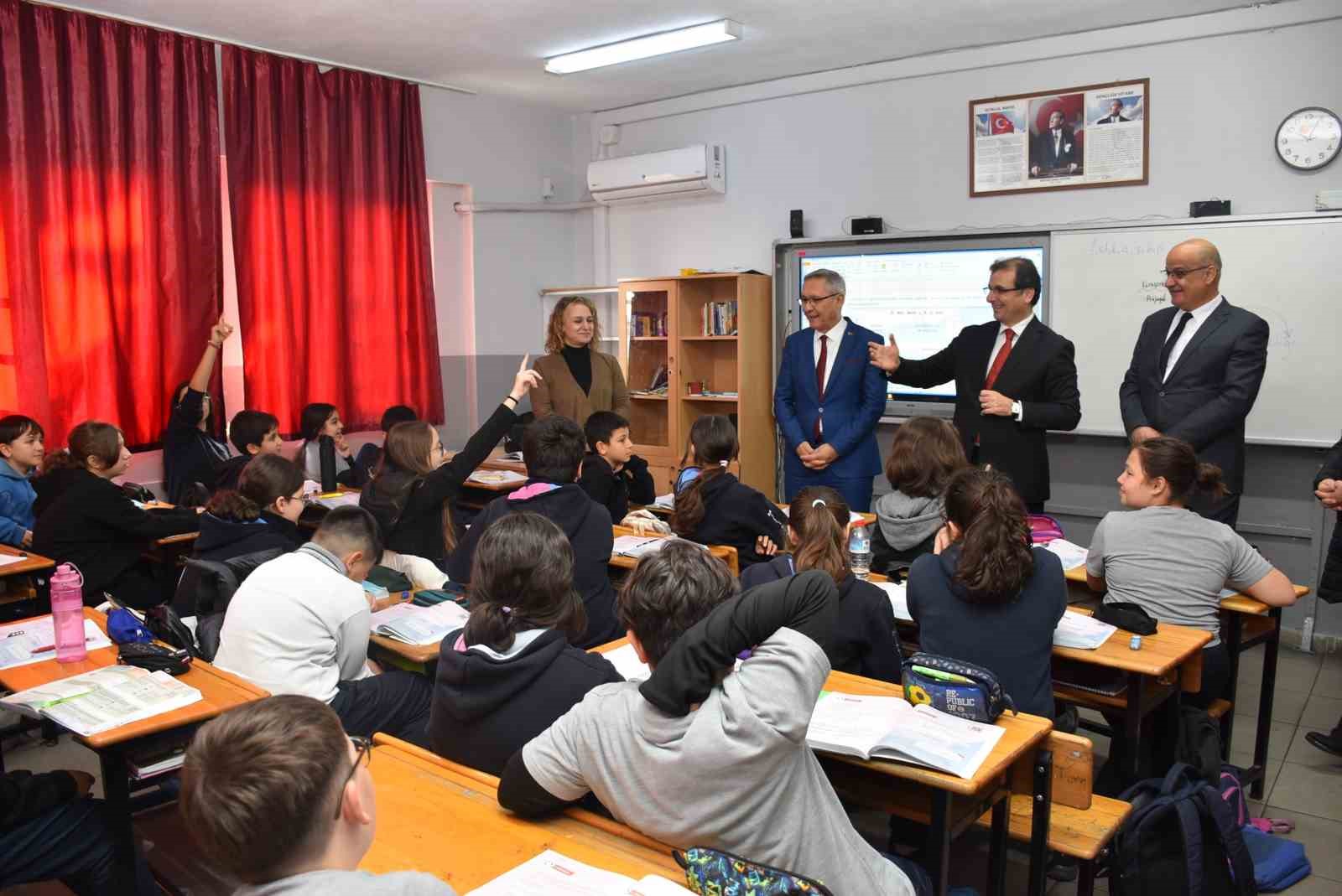 Kaymakam Güldoğan’dan okullarda yerinde inceleme
