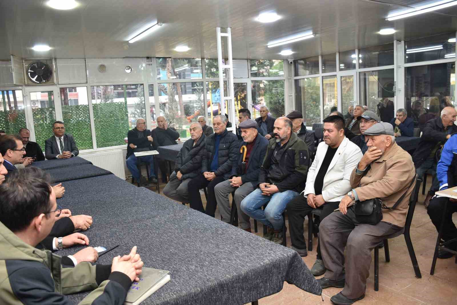 Kaymakam Güldoğan’dan sorunlara yakın takip sözü
