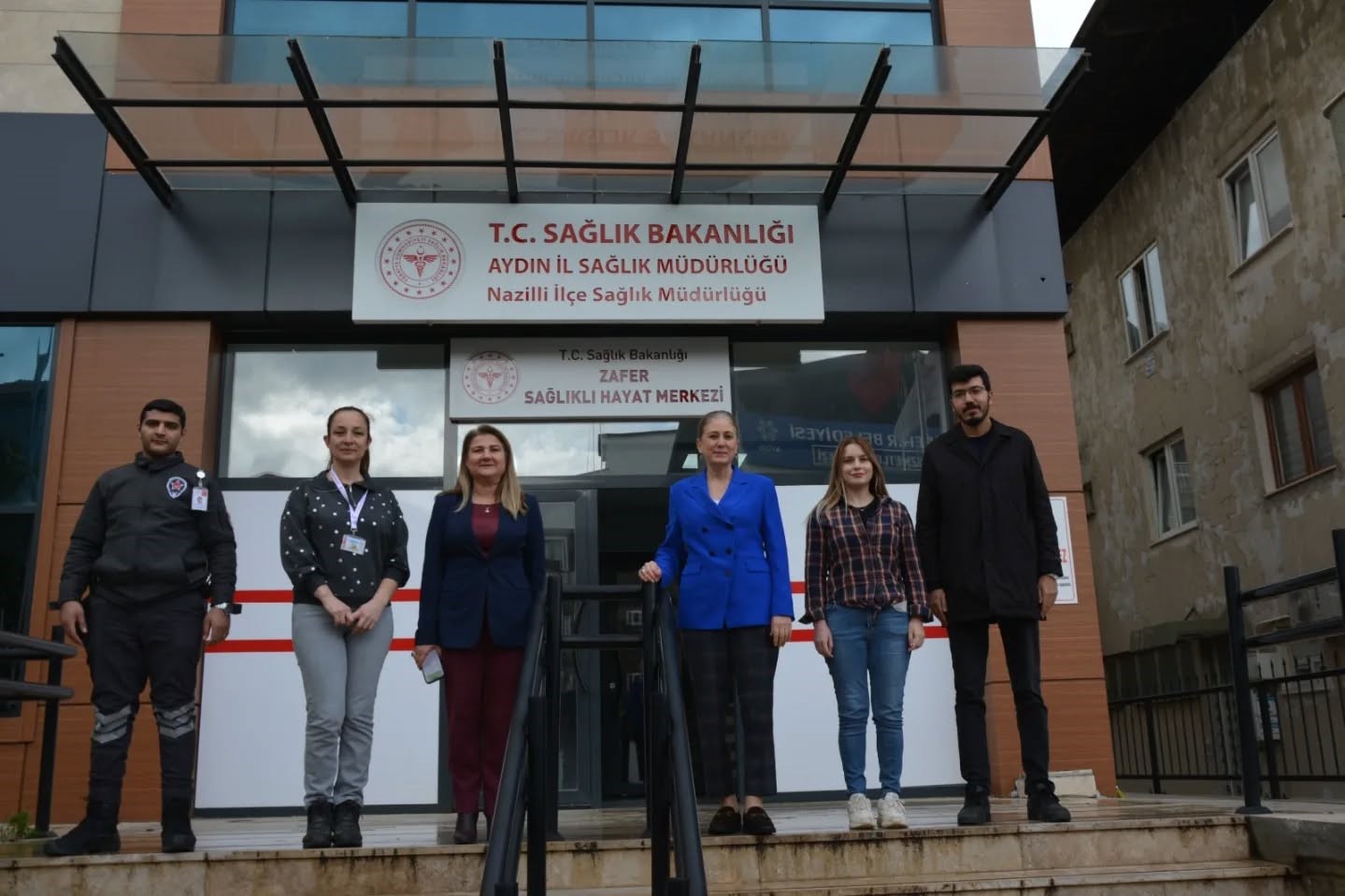 Kaymakam Küpeli Kan, Nazilli’de sağlık çalışmalarını yerinde inceledi
