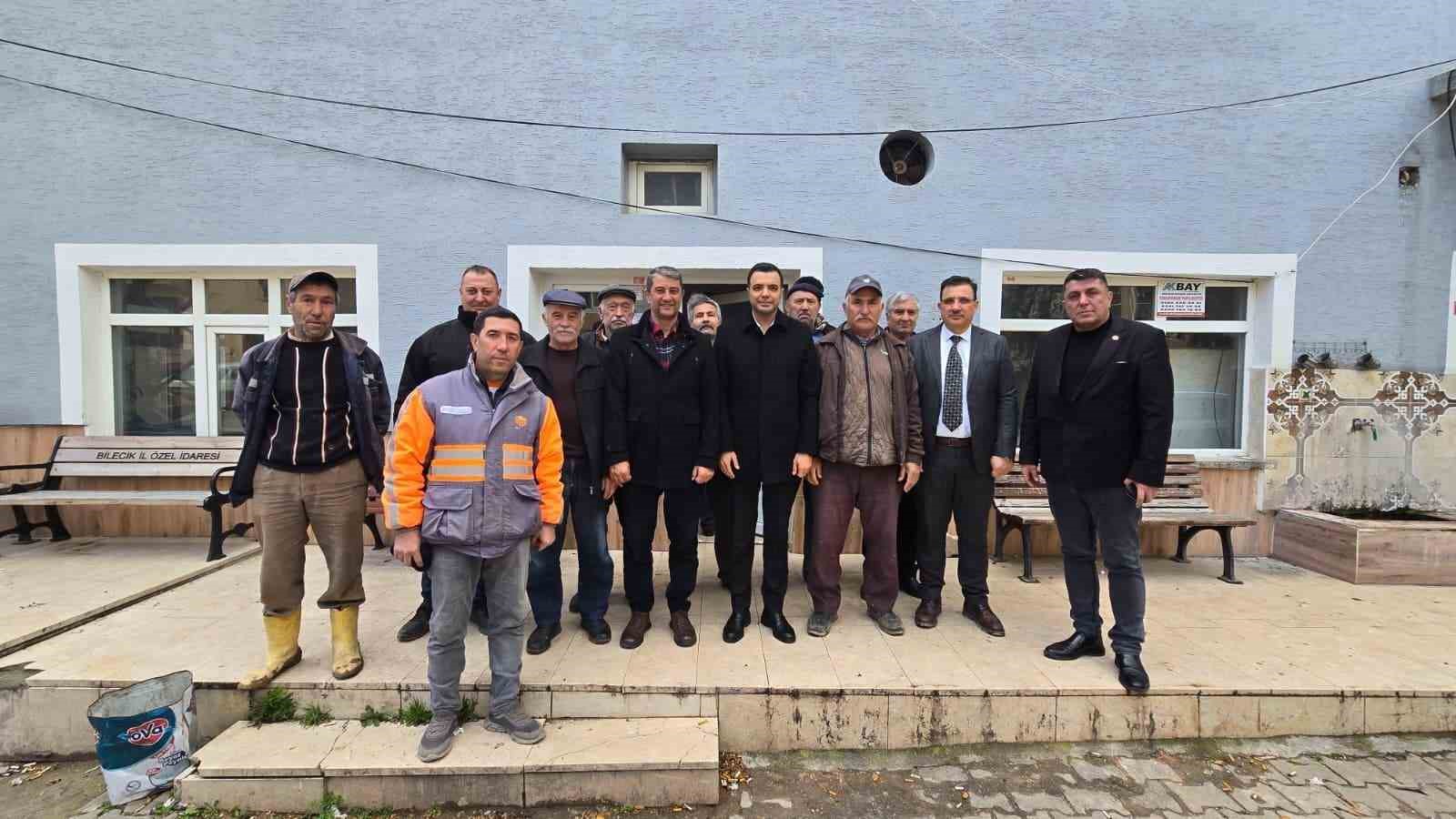 Kaymakam Yayabaşı köylerde çalışmaları inceledi
