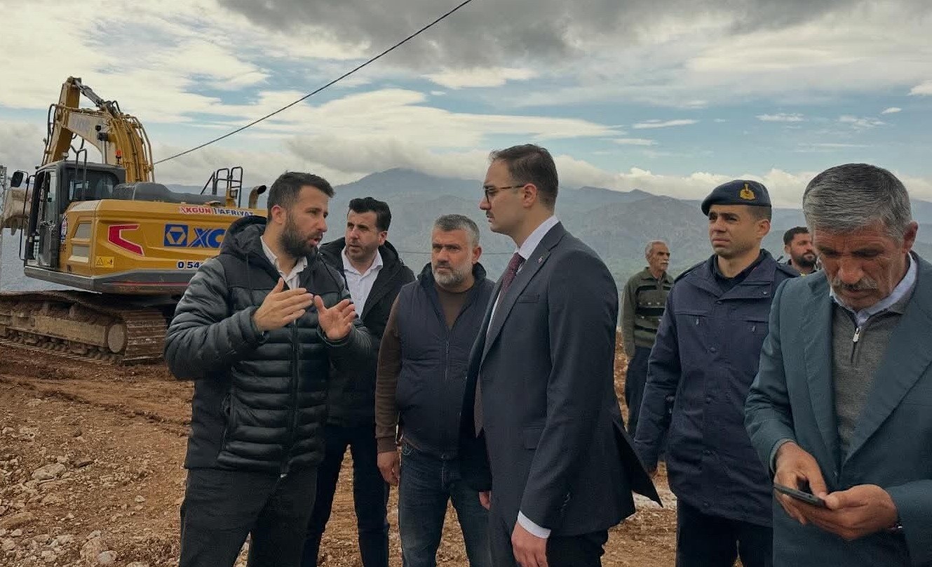 Kaymakamı Yıldız, İnlice’de kırsal konut çalışmalarını inceledi
