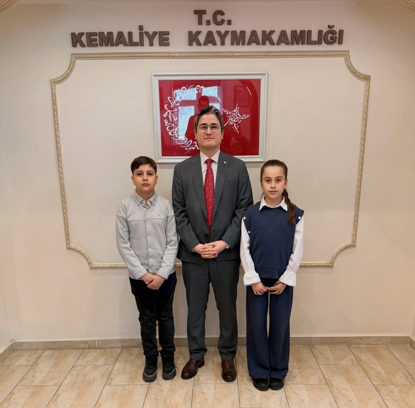 Kaymakamlık koltuğu çocuklara emanet edildi
