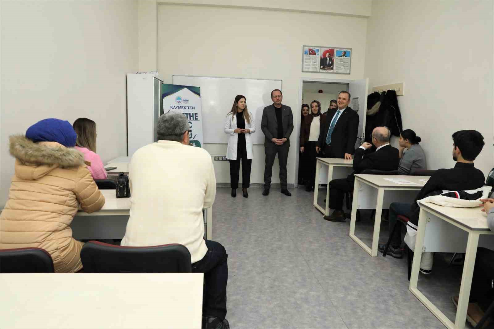 KAYMEK’te Almanca yeterlilik belgesi sahiplerini buldu
