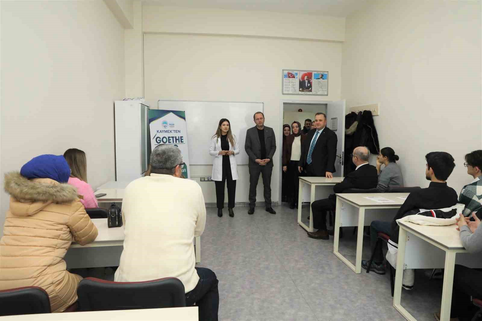 KAYMEK’te Almanca yeterlilik belgesi sahiplerini buldu
