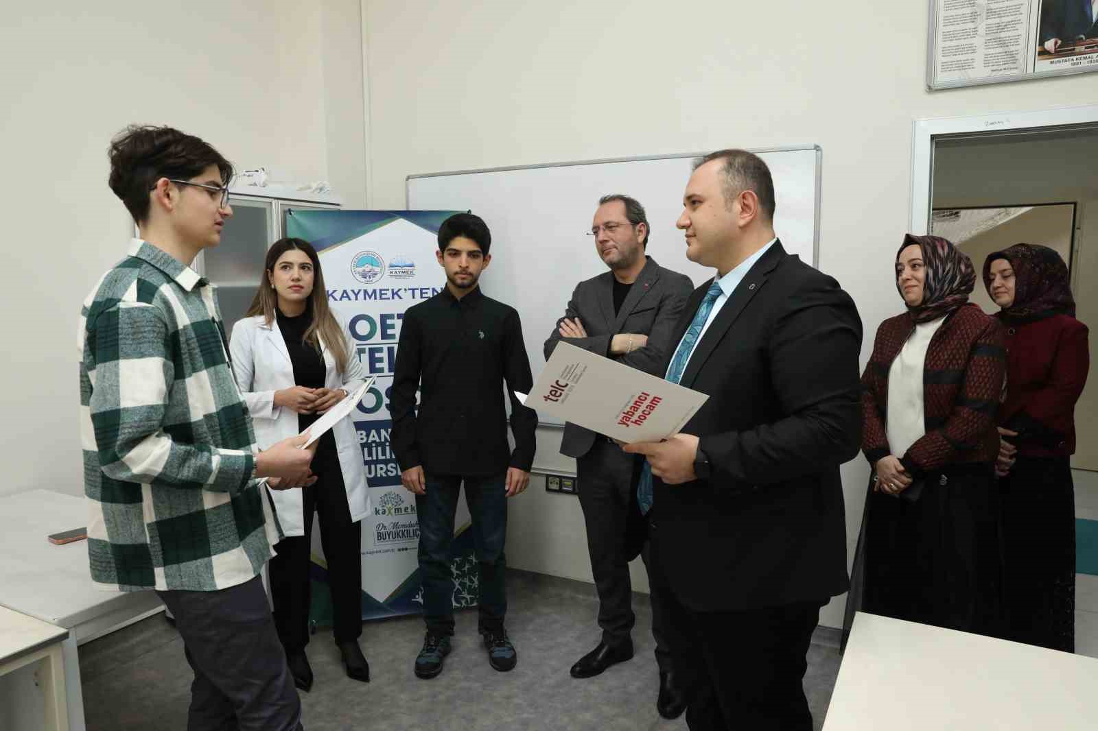 KAYMEK’te Almanca yeterlilik belgesi sahiplerini buldu
