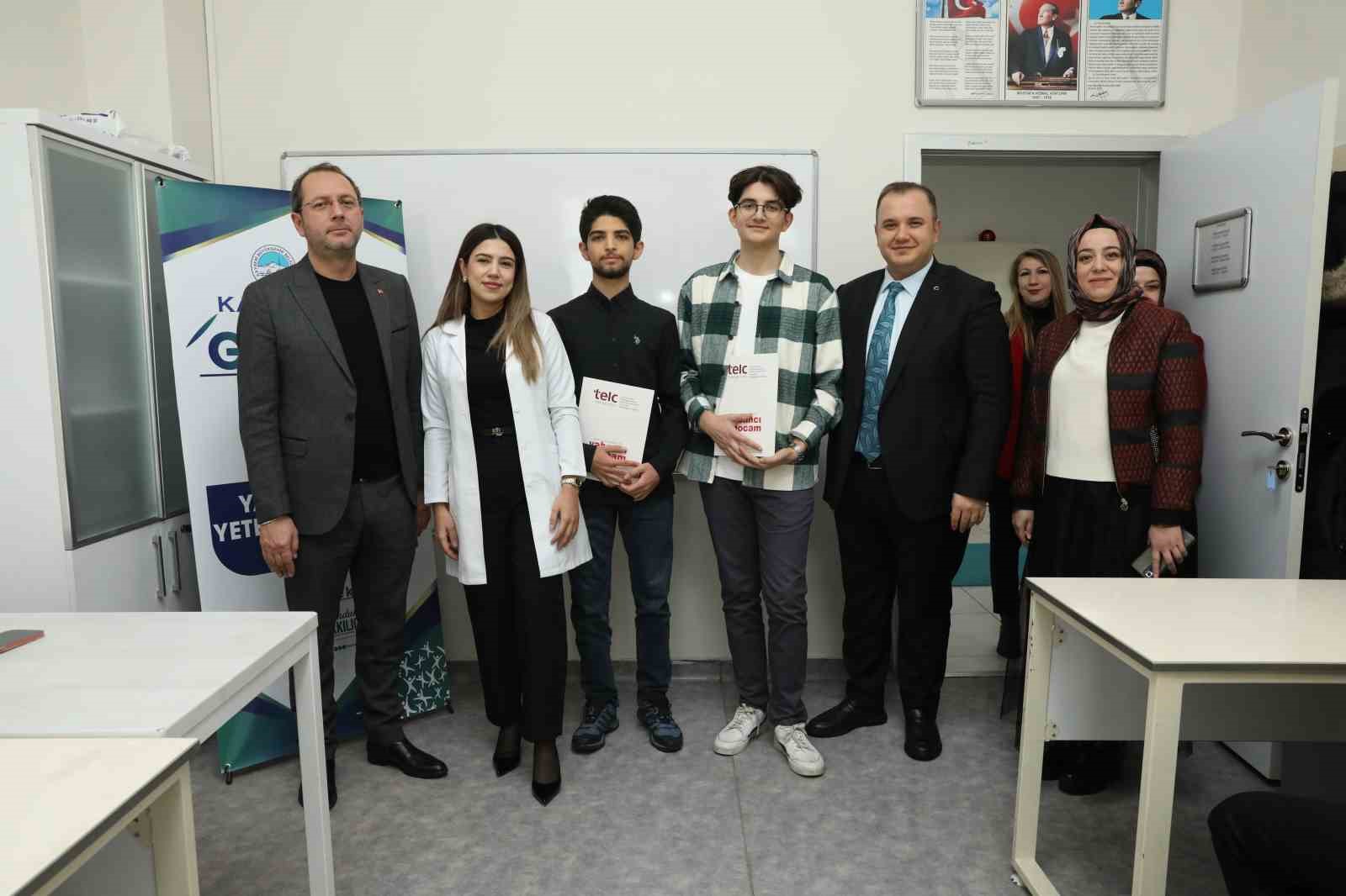 KAYMEK’te Almanca yeterlilik belgesi sahiplerini buldu
