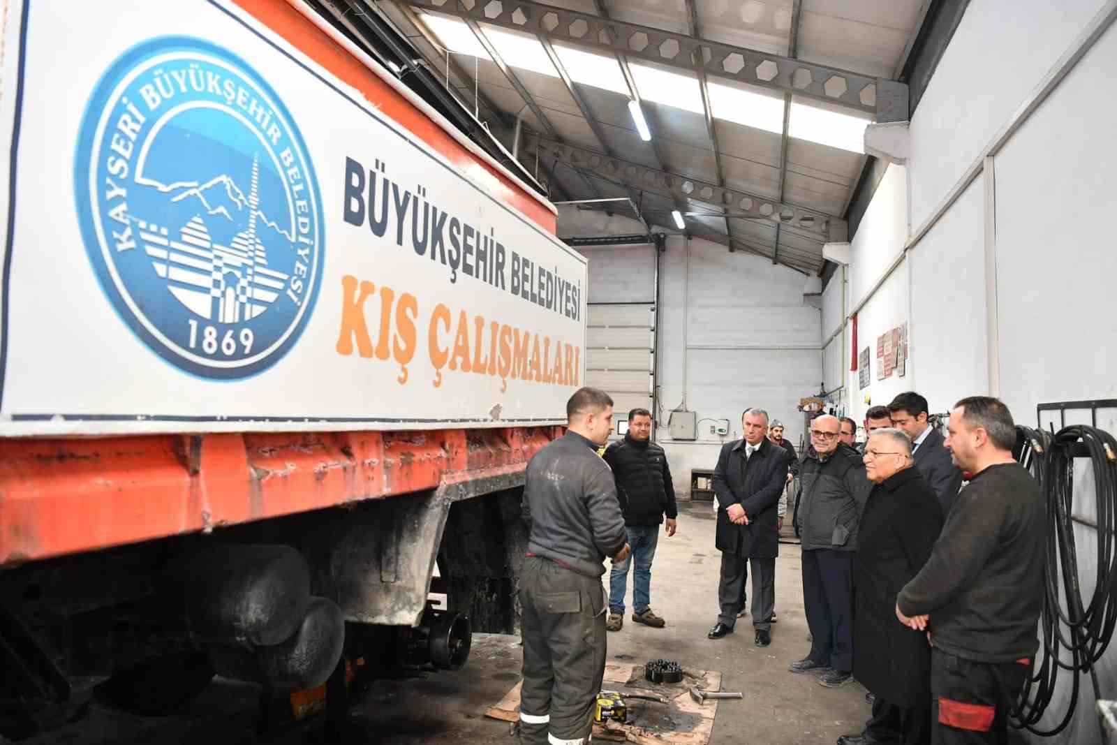 Kayseri Büyükşehir Makina İkmal 2025’i dolu dolu geçirdi
