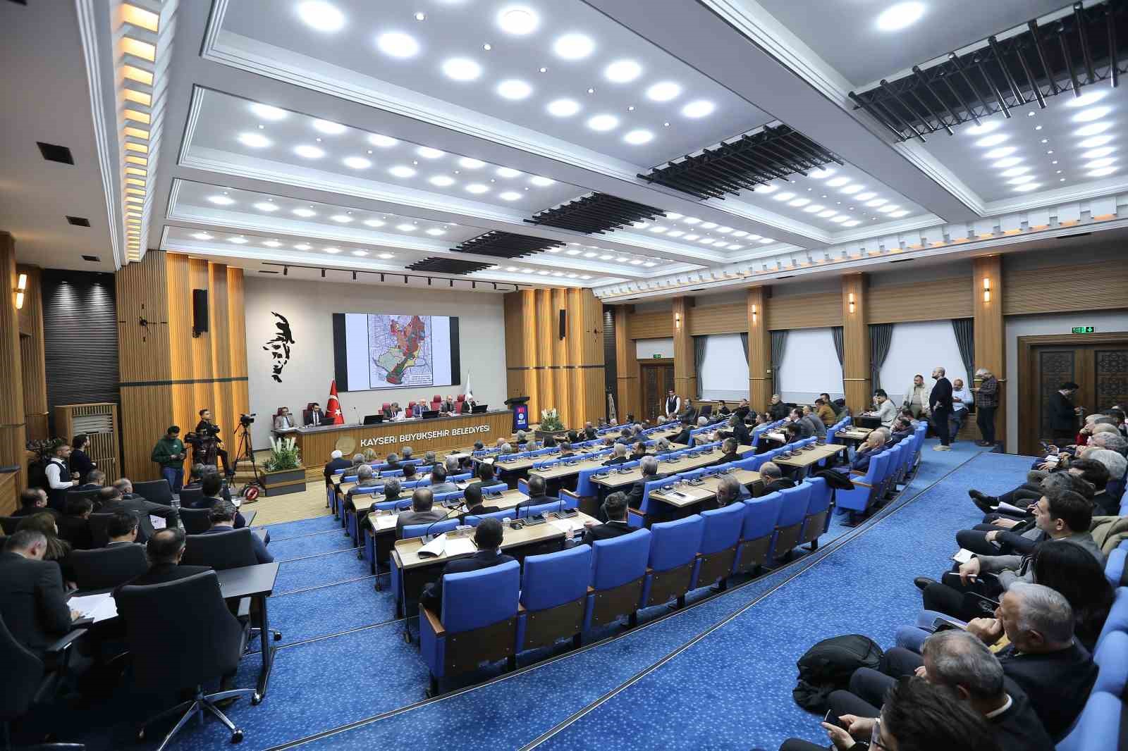 Kayseri Büyükşehir Meclisi’nde önemli kararlar
