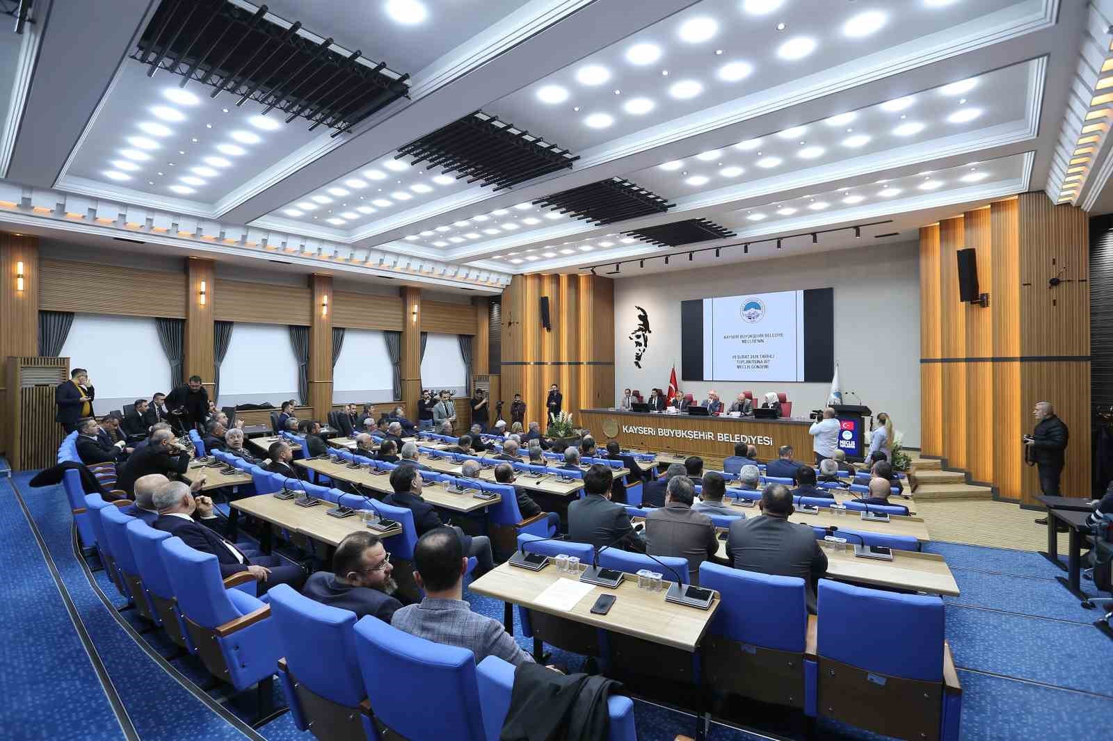Kayseri Büyükşehir Meclisi’nde önemli kararlar
