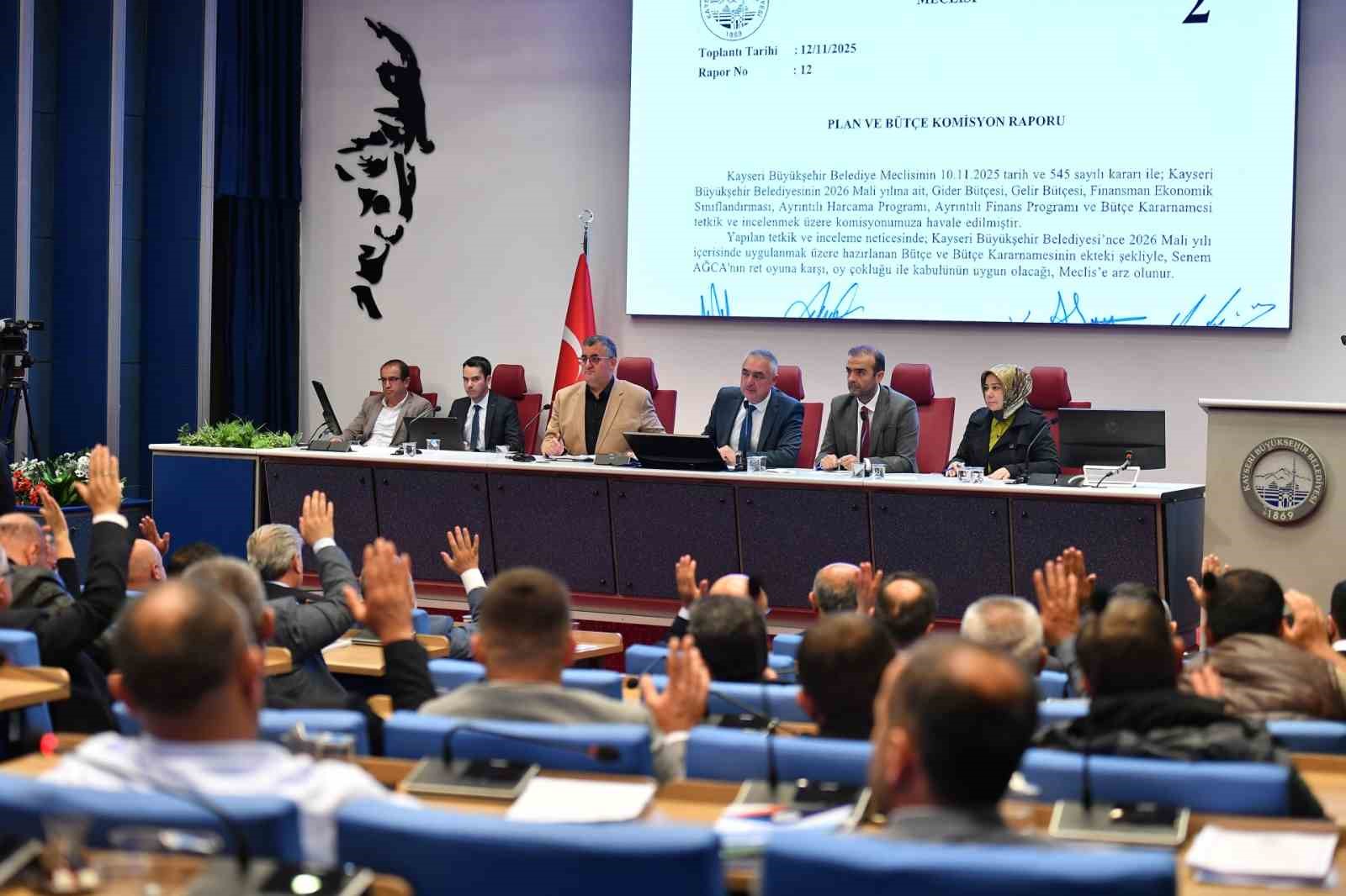 Kayseri Büyükşehir’de meclis ve encümen 2025 boyunca yoğun çalıştı
Kayseri Büyükşehir’de meclis ve encümen 2025 boyunca yoğun çalıştı