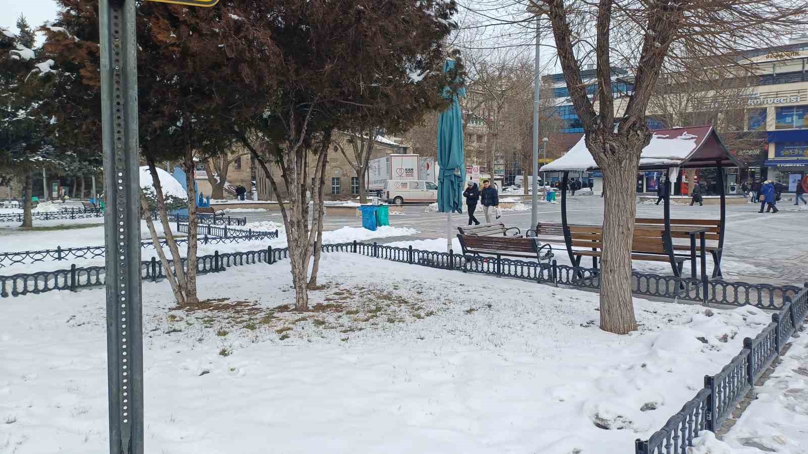 Kayseri buz tuttu: 2 ilçede hava sıcaklığı -23 olarak ölçüldü
