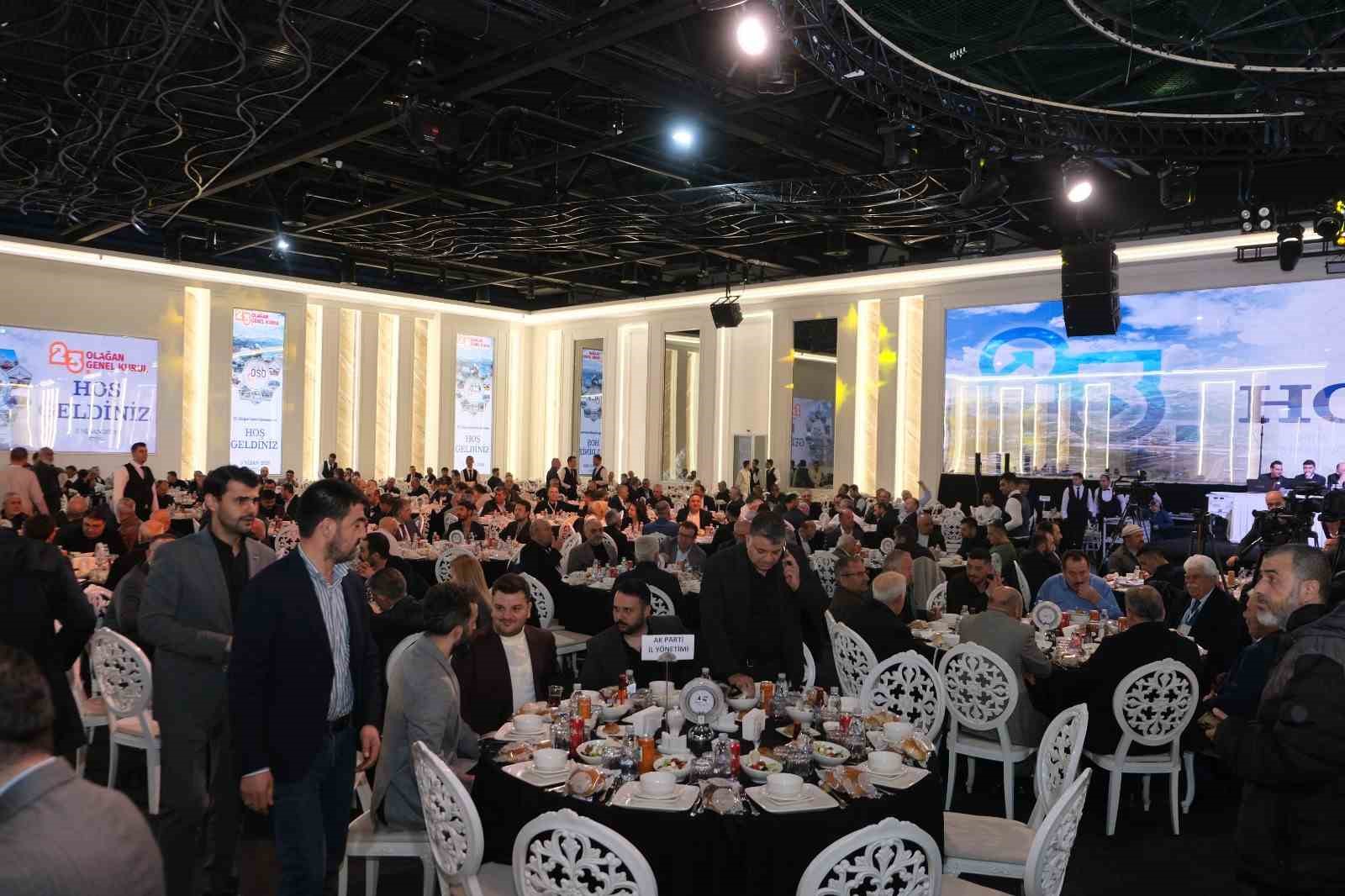 Kayseri OSB’de Mehmet Yalçın, yeniden başkan seçildi
Kayseri OSB’de Mehmet Yalçın, yeniden başkan seçildi