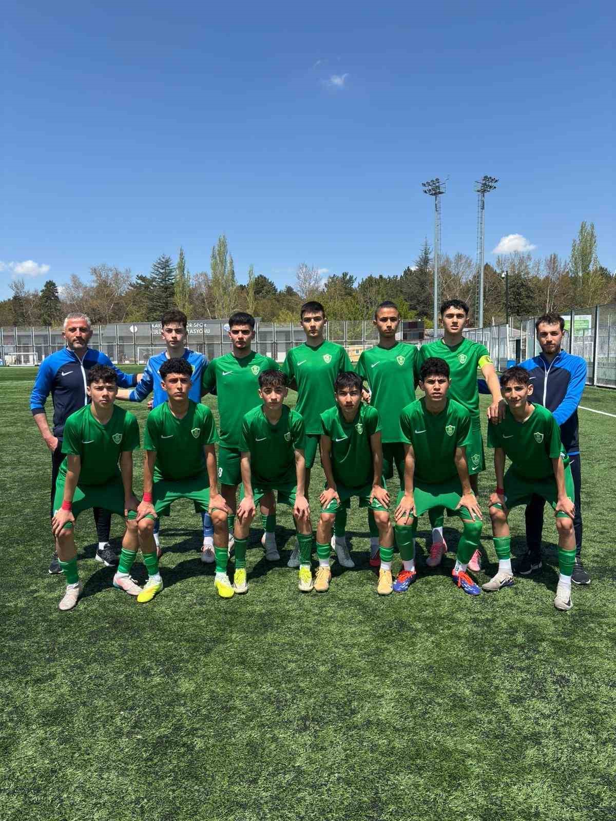 Kayseri U15 Liginde şampiyonlar belli oldu
