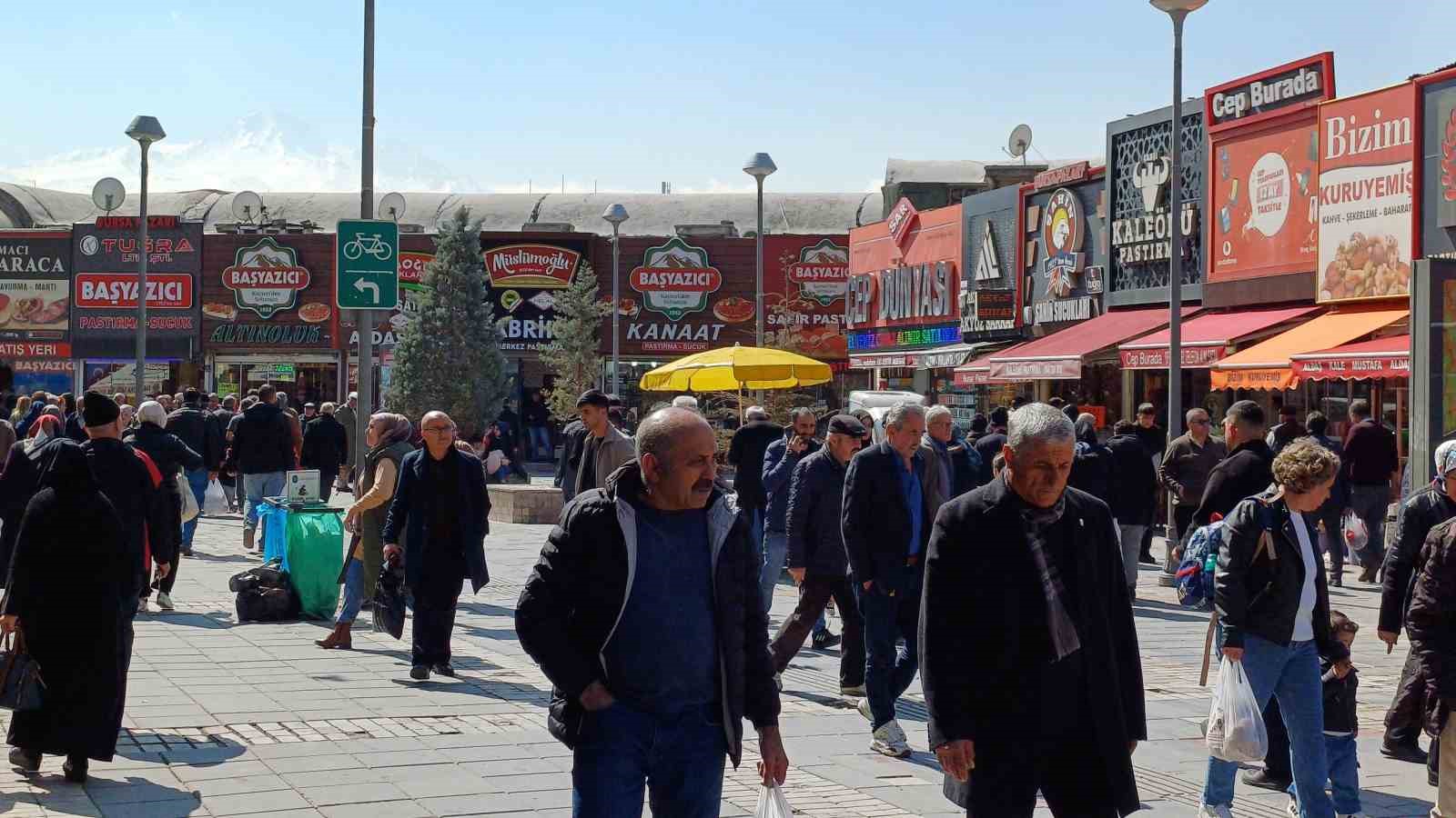Kayseri’de bayram hareketliliği
