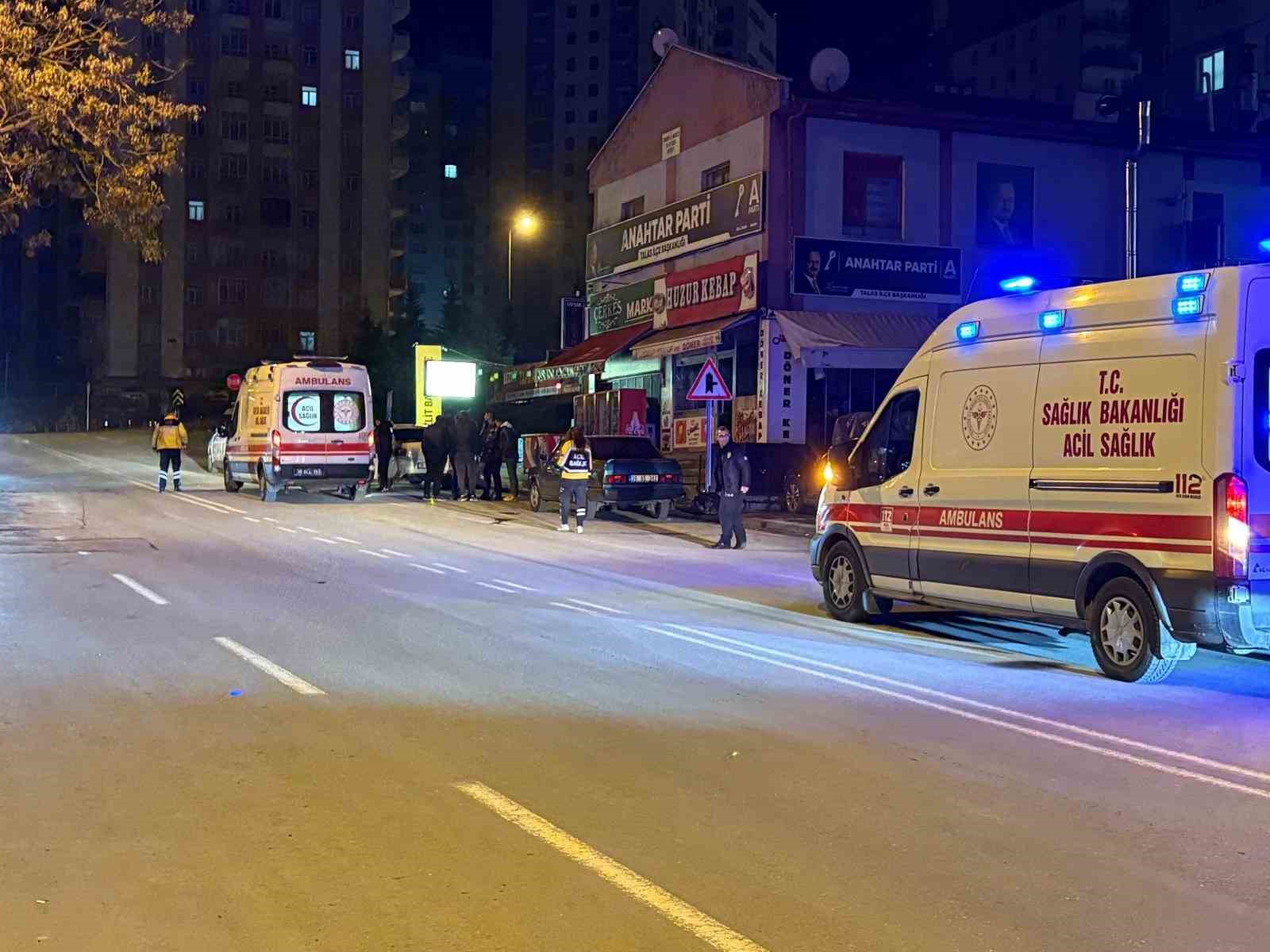 Kayseri’de iki grup arası bıçaklı kavga: 2 yaralı
