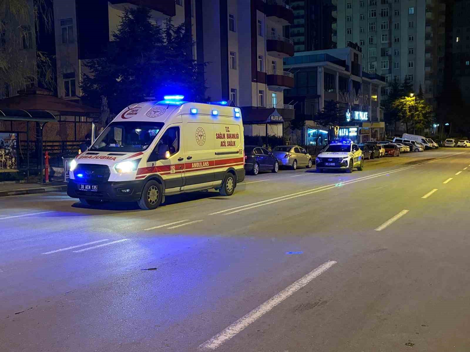 Kayseri’de iki grup arası bıçaklı kavga: 2 yaralı
