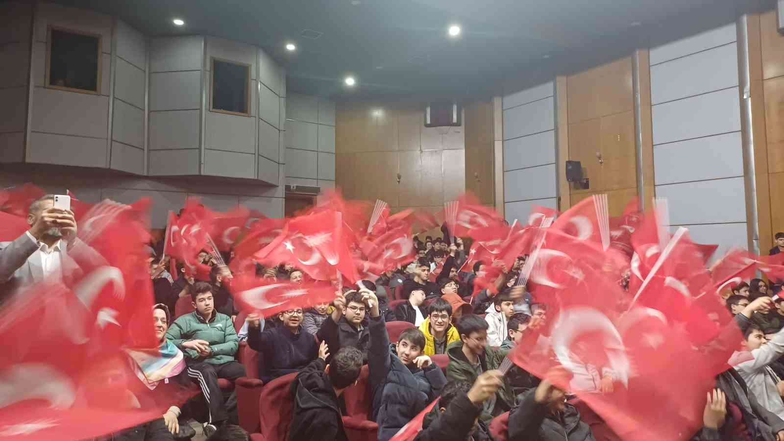 Kayseri’de İstiklal Marşı’nın 105. kabul yılı kutlandı
