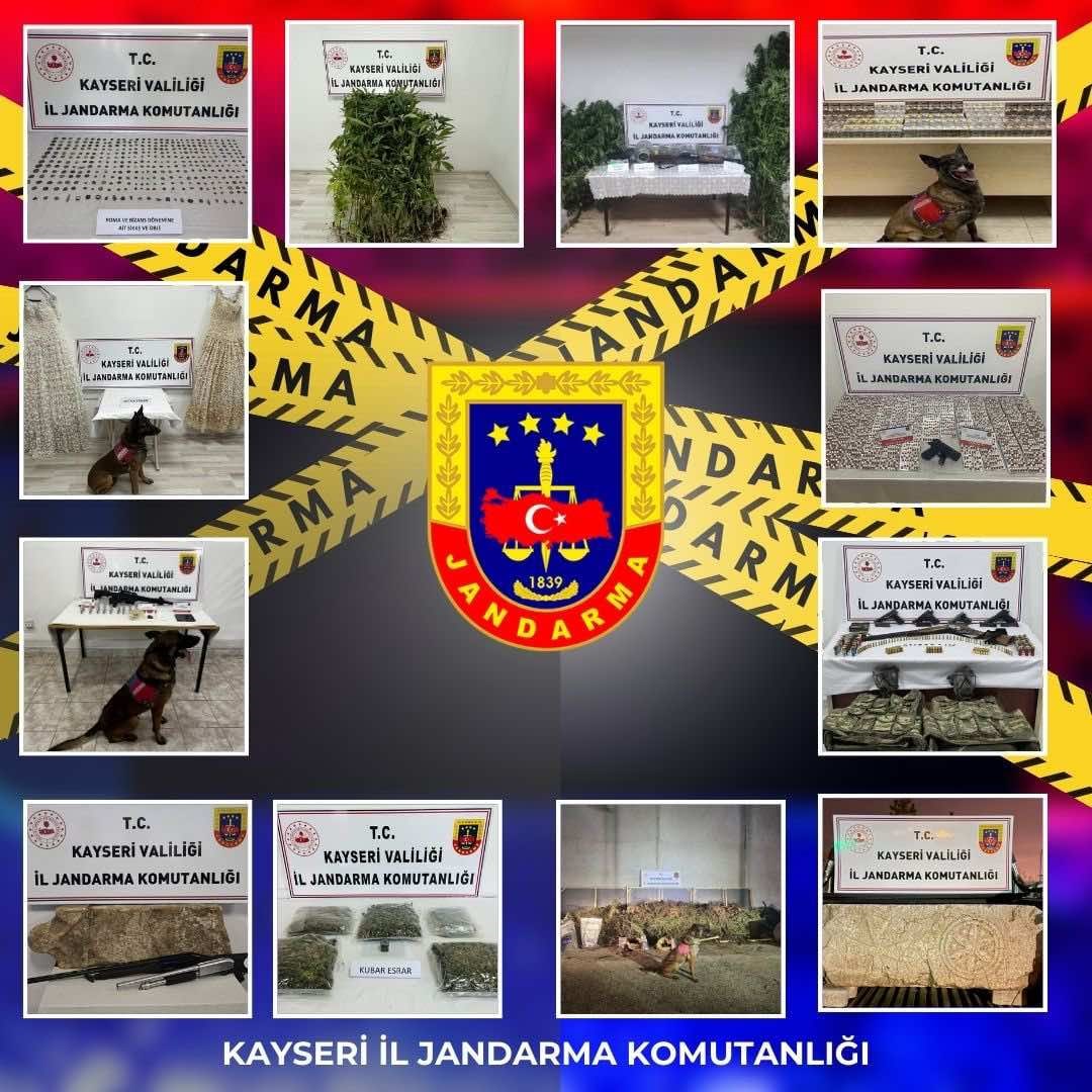 Kayseri’de jandarma ekipleri 2025 yılında 7 bin 900 aranan şahsı yakaladı
Kayseri’de jandarma ekipleri 2025 yılında 7 bin 900 aranan şahsı yakaladı